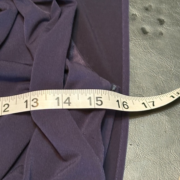 $125 LAUNDRY BY SHELLI SEGAL Navy Blue Tulip Tiered Sleeveless Cocktail Dress 4 - Picture 11 of 13